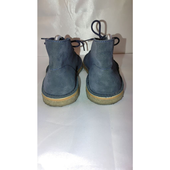 Brooks Brothers Mens Blue Suede Chukka Lace ups Size 8 - Picture 5 of 7